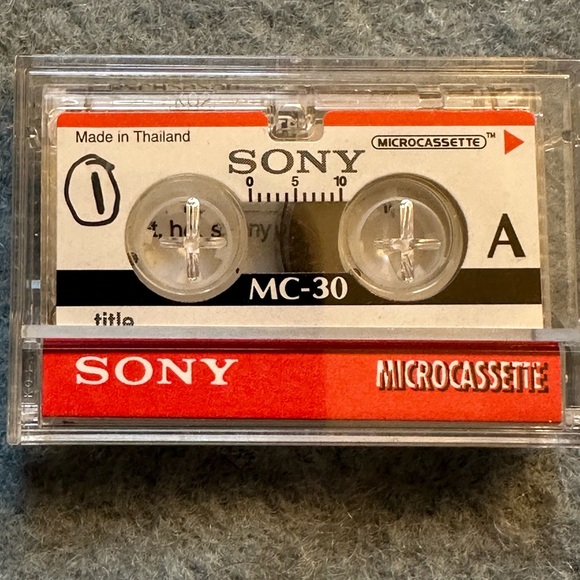 Sony Microcassette Collection Recordable Cassette Tapes - Picture 4 of 7